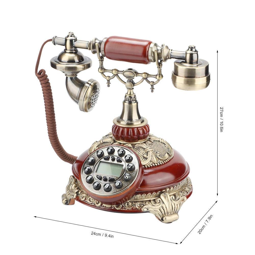 Telefon Stacjonarny W Stylu Retro Z Karoliny Północnej, Telefon Stacjonarny W Stylu Europejskim, Telefon Stacjonarny Do Biura Domowego, Klasyczny Telefon Stacjonarny