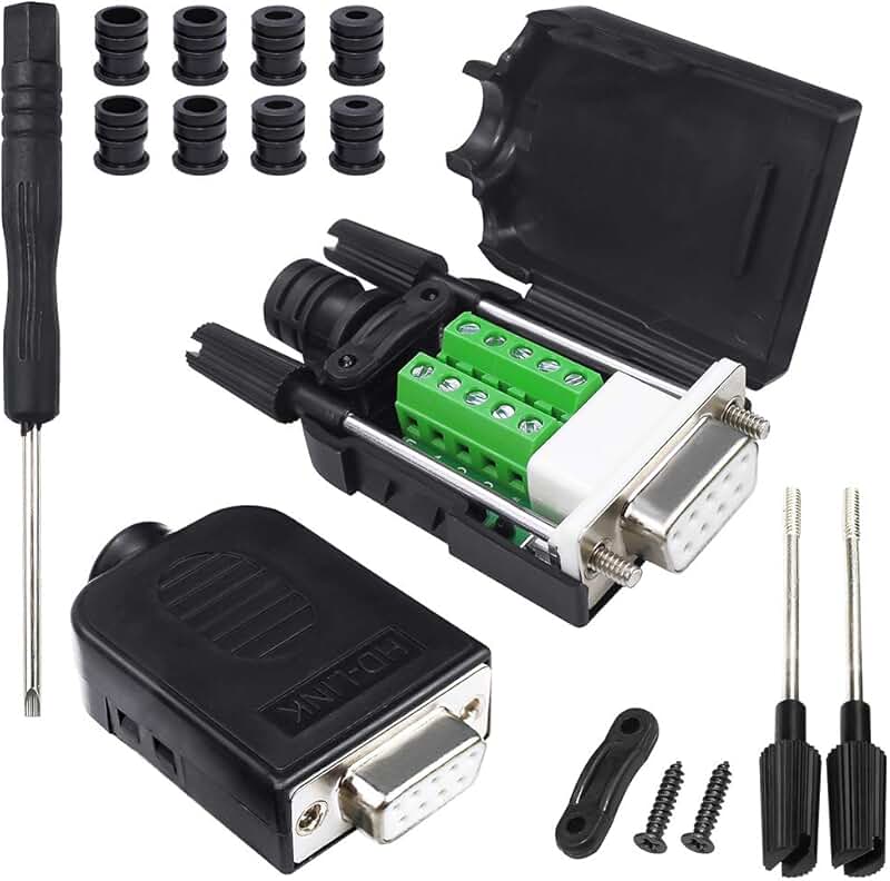 Adattatore Seriale DB15 Maschio A Femmina - Per Collegamenti RS232, Industriale - Foto 7