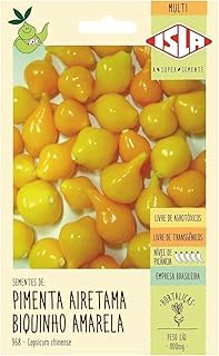 Semente Isla Multi Pimenta Airetama Biquinho Amarela 800mg
