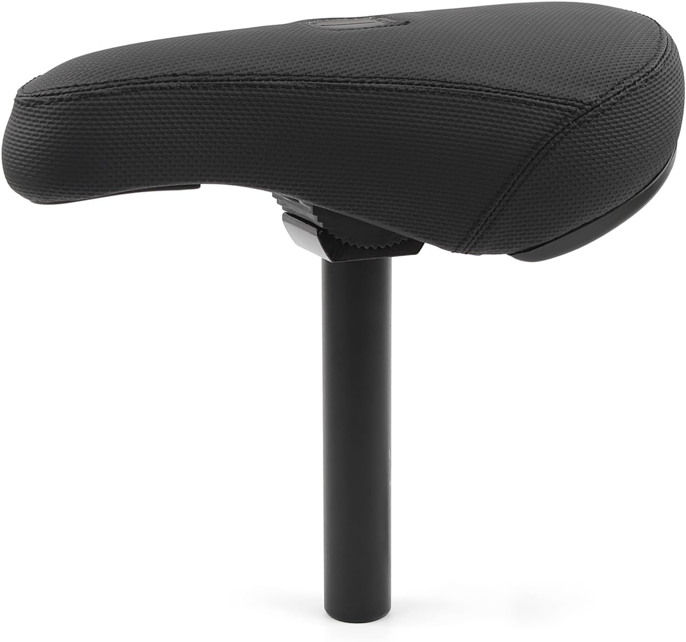 POLSO Universal Comfort BMX Bike Saddle, Durable Padded BMX Bicycle Seat Replacement for 20" BMX, Freestyle Street BMX Saddle