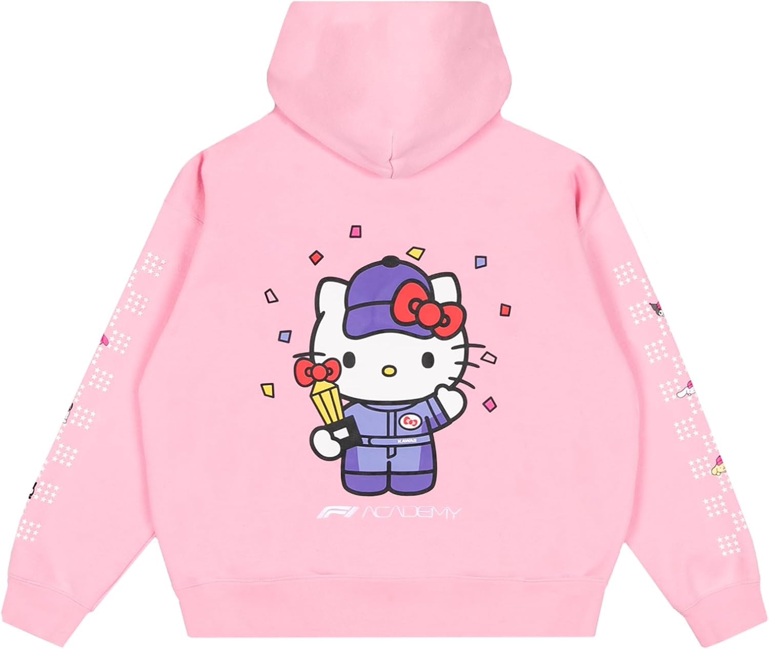 F1A x Hello Kitty Women's Neon Hooded Sweatshirt