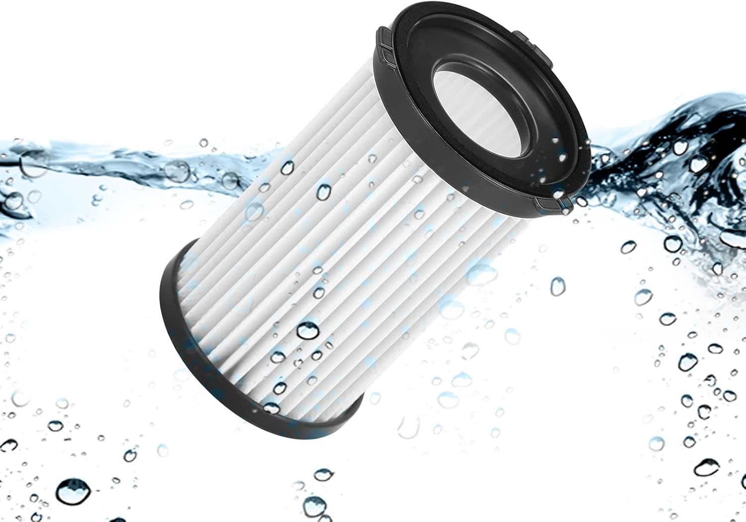 iwoly V600 Vacuum Filter, Replacement HEPA Filter for iwoly V600 Corded Vacuum Cleaner, 2 Pack