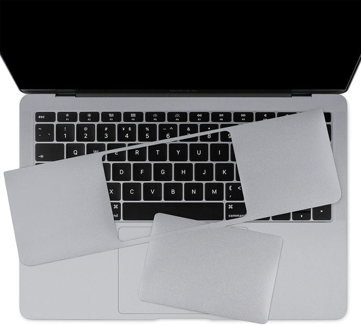 McStorey MacBook Air M1 13 İnç Palm Koruyucu ve Trackpad Koruyucu Uyumlu A2337 A2179 A1932 Retina Çizilme ve Aşınma Koruma Seti Gri