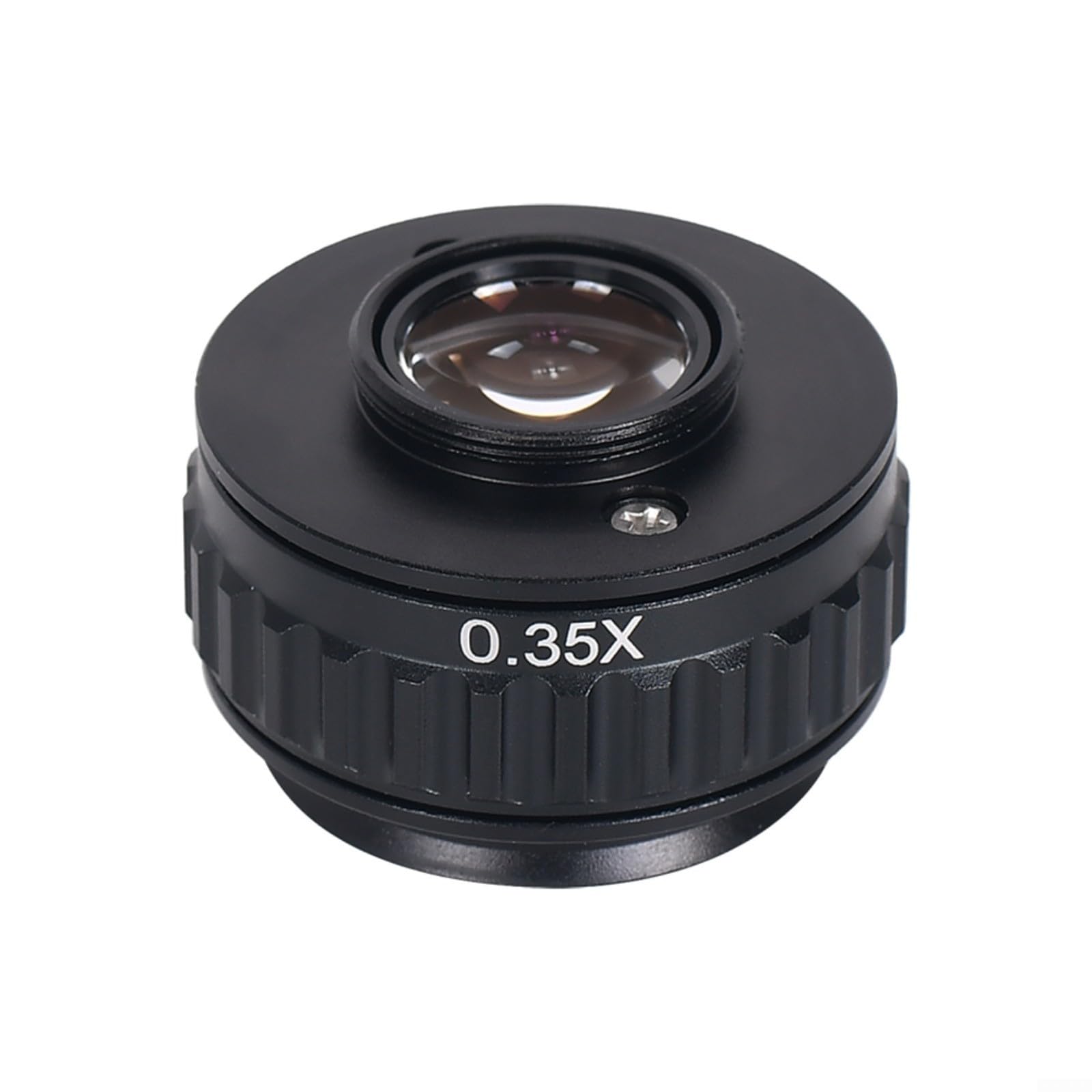 C-Mount Adattatore per microscopio 0.35X/0.5X/1X, alluminio