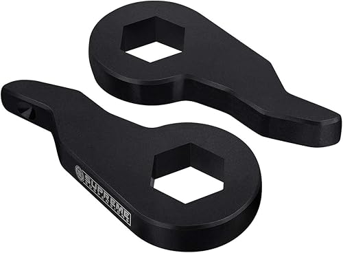 Supreme Suspensions - Kit de nivelación delantera para Chevrolet Silverado 1500 1999-2007 6-Lug 4WD - Kit de elevación de suspensión de llaves de
