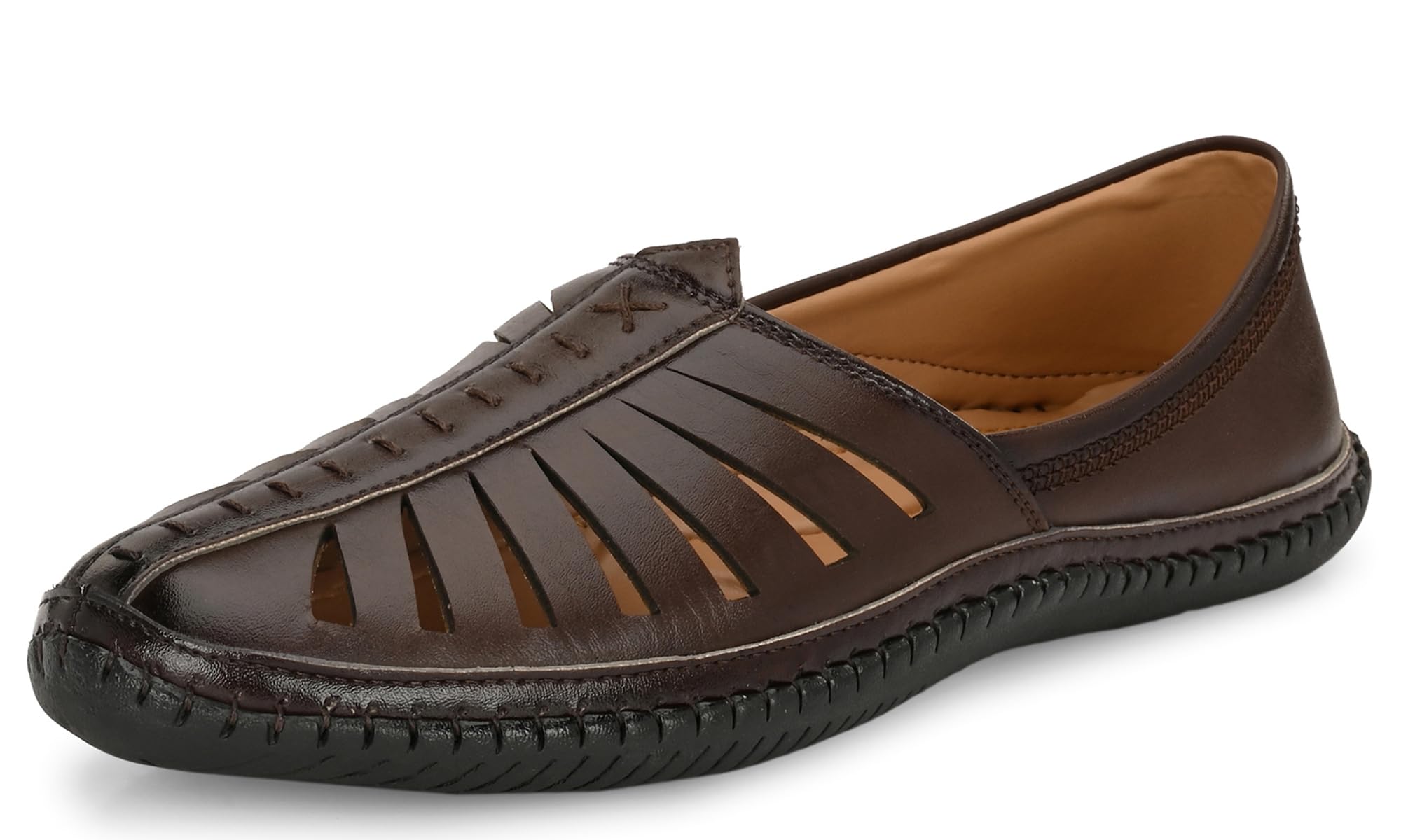 See full amazon price history chart for Karaddi 5083 Mens Loafer Stylish Ethnic Peshawari Nagra Mojadi Sherwani Sandals Wedding Latest Kolhapuri Brown Tan Black Shoes for Men Size 7 UK Karaddi 5083 Mens Loafer Stylish Ethnic Peshawari Nagra Mojadi Sherwani Sandals Wedding Latest Kolhapuri Brown Tan Black Shoes for Men Size 7 UK (B09QLXZ8KR) Amazon Price History, Amazon Price Tracker