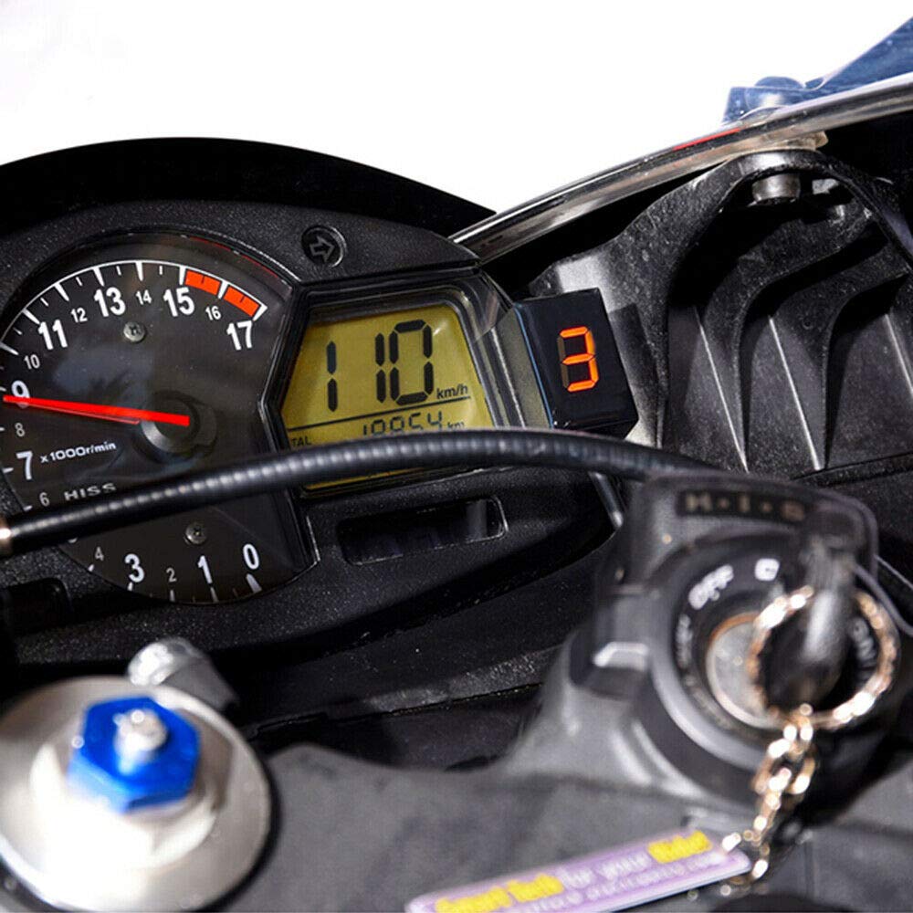 Ketsicart Motorcycle Gear Indicator LED Display Accessories for