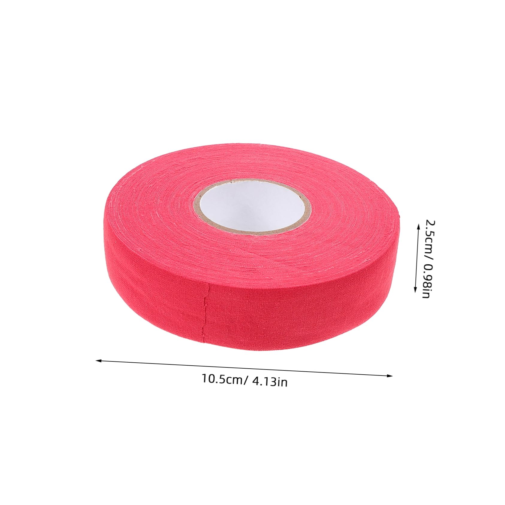 Garneck Hockey Stick Tape Athletic Tape Soccer Tape for Socks Hockey Tape Black Tennis Racket Grip Tape Hockey Stick Weight Grip Tape Hockey Kitchen Tape Hockey Clear Tape Red Cotton