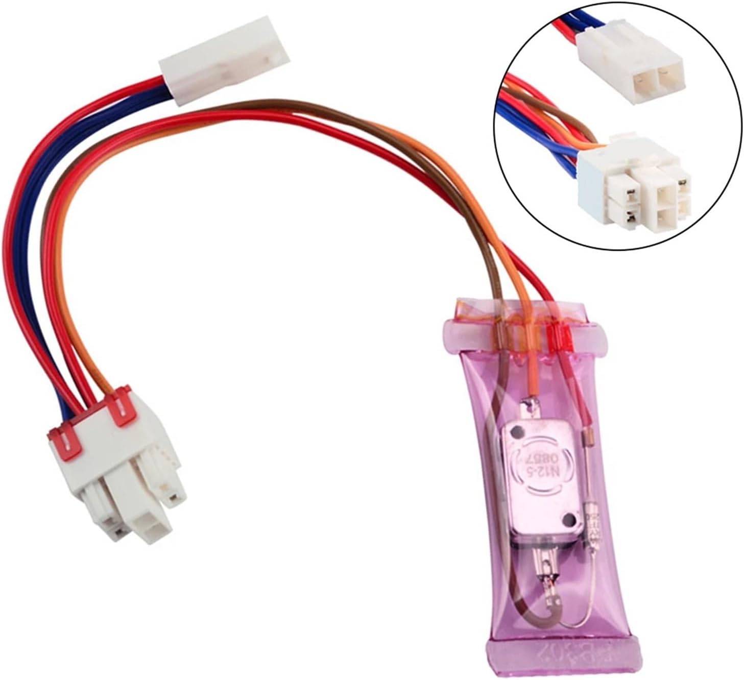 1pcs Bimetal Replacement Refrigerator Defrost Thermostat N12-5℃ 3-Wire AC Kitchen Accessories