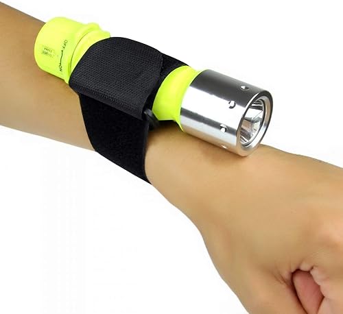 Miniatura 4 de BESTSUN Linterna de buceo profesional de 1800 lm, luz LED de buceo súper brillante, impermeable, subacuática, submarino, antorcha, luces de