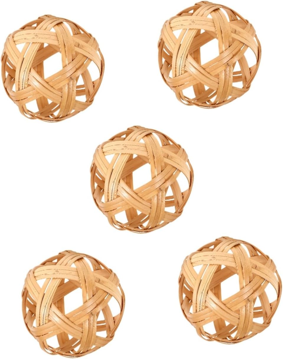 POPETPOP Braided Balls Decorative Woven Ball Unique Ball Exquisite Woven Ball Woven Ball Adornment Ball