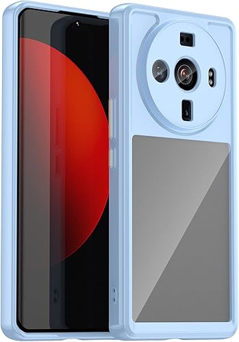 Funda trasera transparente compatible con Xiaomi 12S Ultra, protección de grado militar cuerpo completo, delgado, resistente, a prueba de golpes,