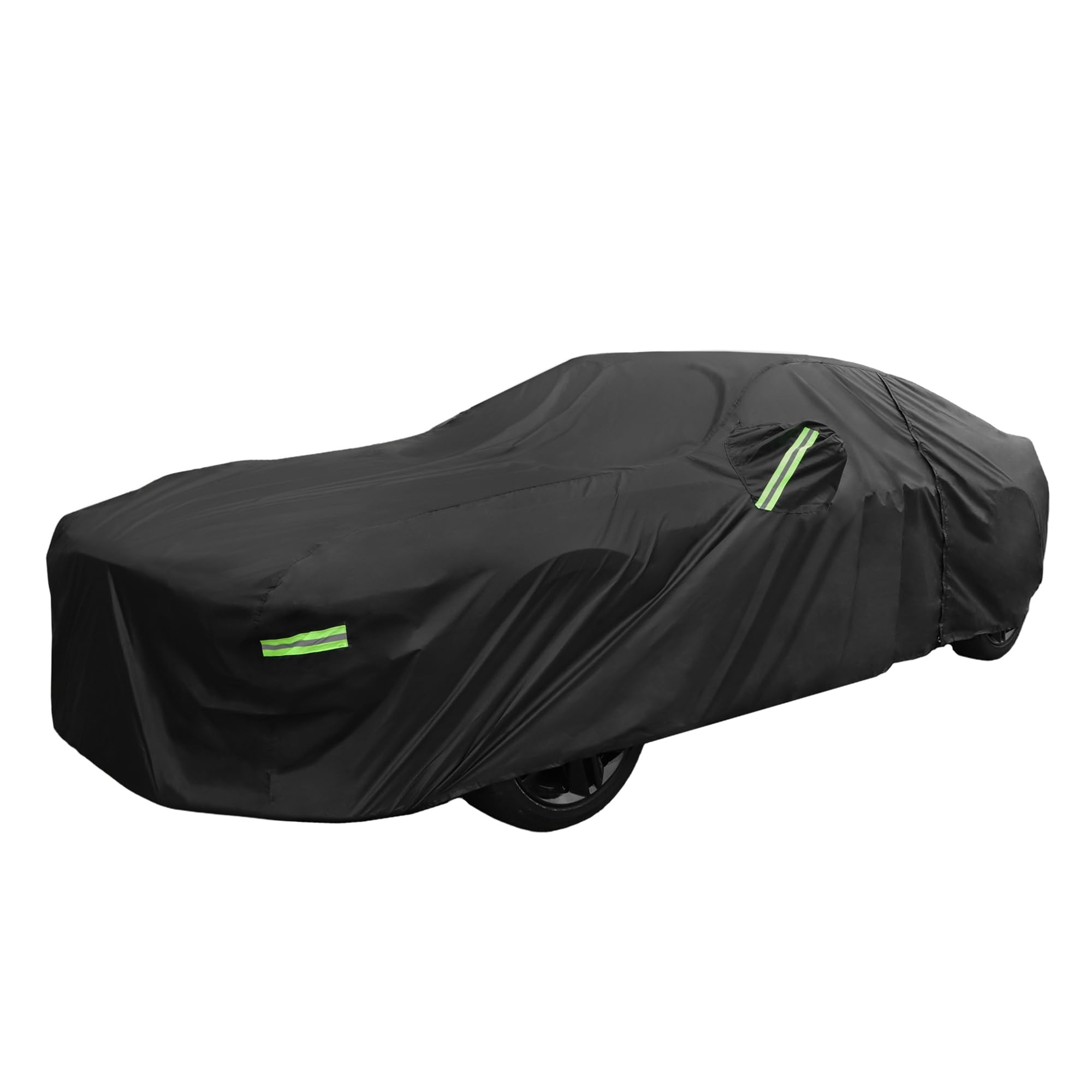 QUARKZMAN para Ford para Mustang GT/Bullitt Coche Cubierta con Cremallera Negro