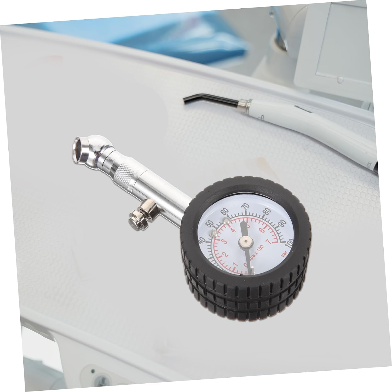 Generic Digital Tire Pressure Gauge with Protective Cover Accurate Car Tire Pressure High Sensitivity Measurement Tool for Safe Driving and Real Detection