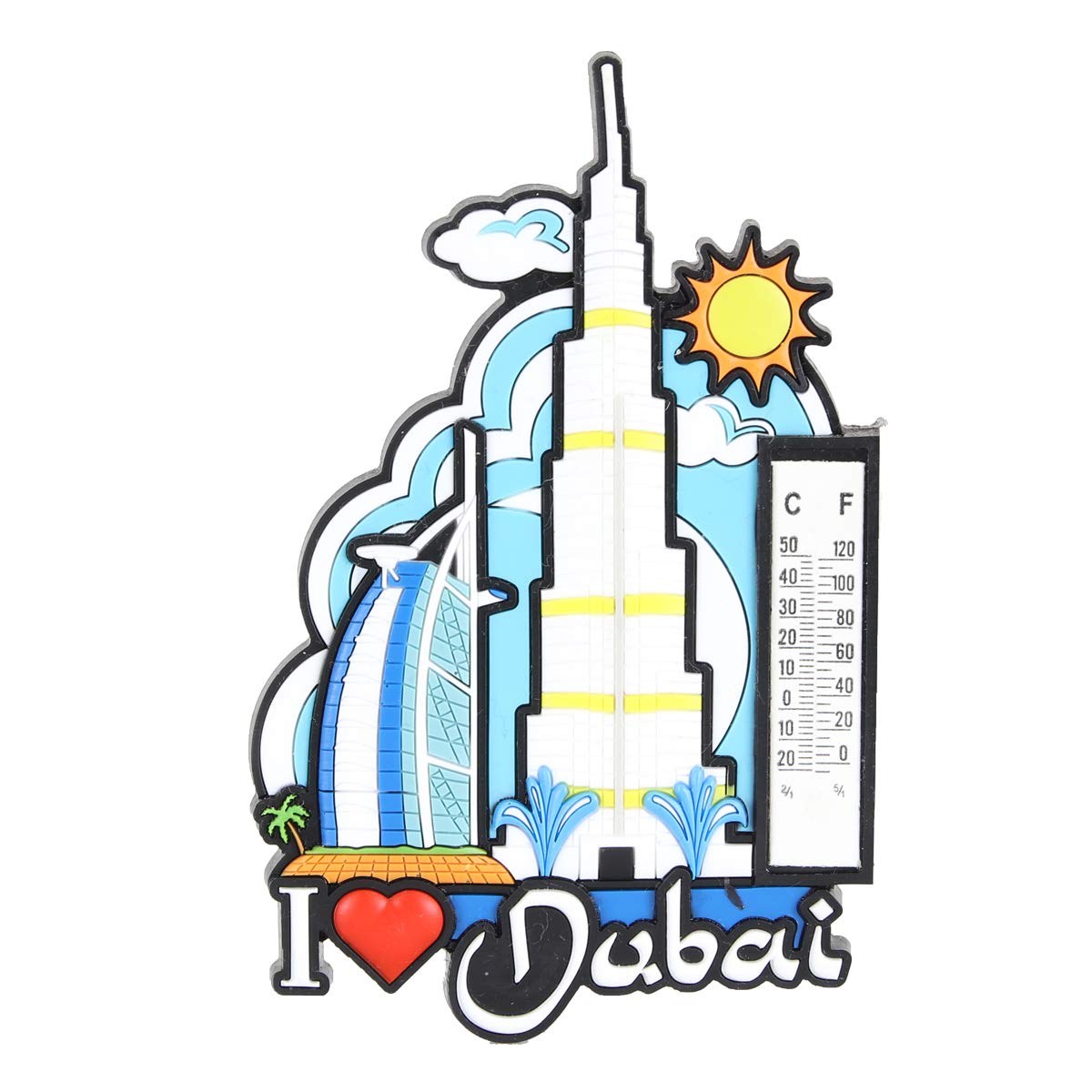 AL JABER I Love Dubai Magnet