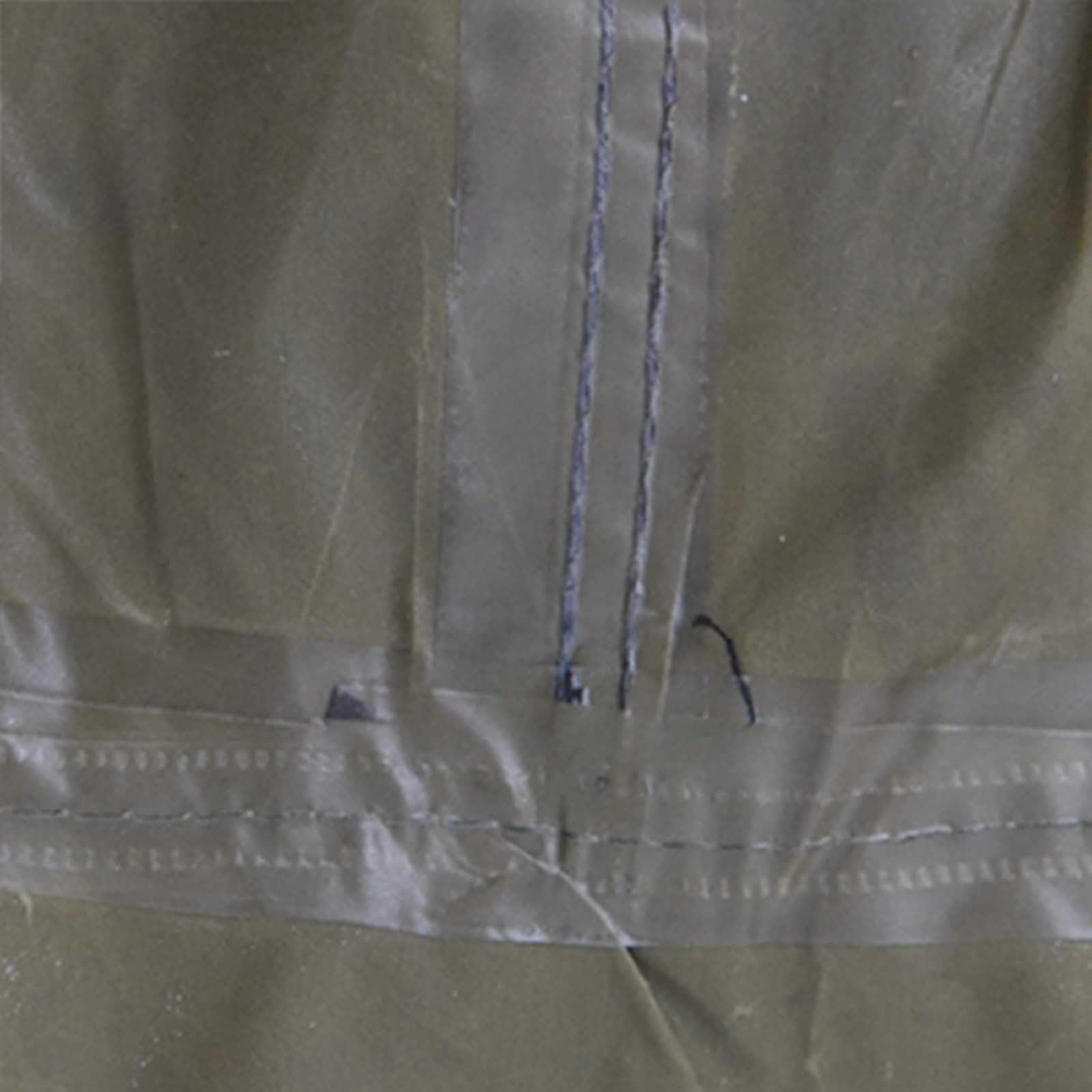Poncho impermeabile da uomo, in PVC, motivo mimetico, con cappuccio