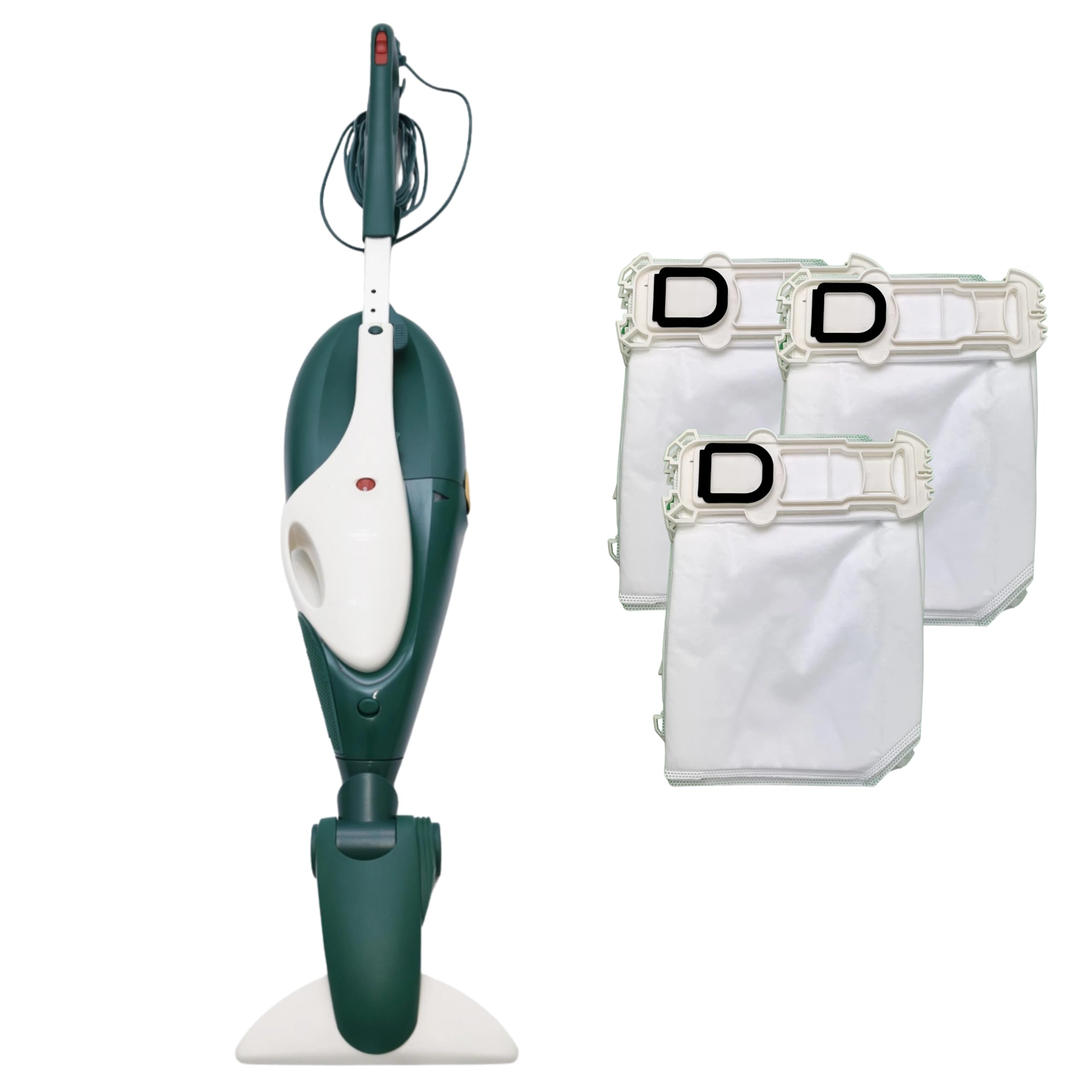Aspirapolvere Folletto VK135 COME NUOVO - + 2 ANNI di Sacchetti + Profumini, Aspirapolvere 900W Leggero e Potente, 3 Velocità, Sacco 3,5L (2 ANNI GARANZIA POINT FOLLETTOO)