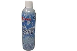 Christmas Snow Spray - 18 Ounce Can of Artificial Snow for Christmas...