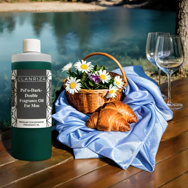 Pol'o-dark-double Fragrance Oil For Men – Fine Long-lasting Body Oil With Fine-quality Scented Oil By Our Interpretation – 10oz Bulk Size