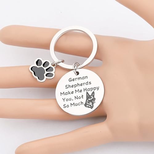 Miniatura 4 de PLITI Llavero de pastor alemán, regalo para amantes del pastor alemán, pastor alemán, regalo para mamá