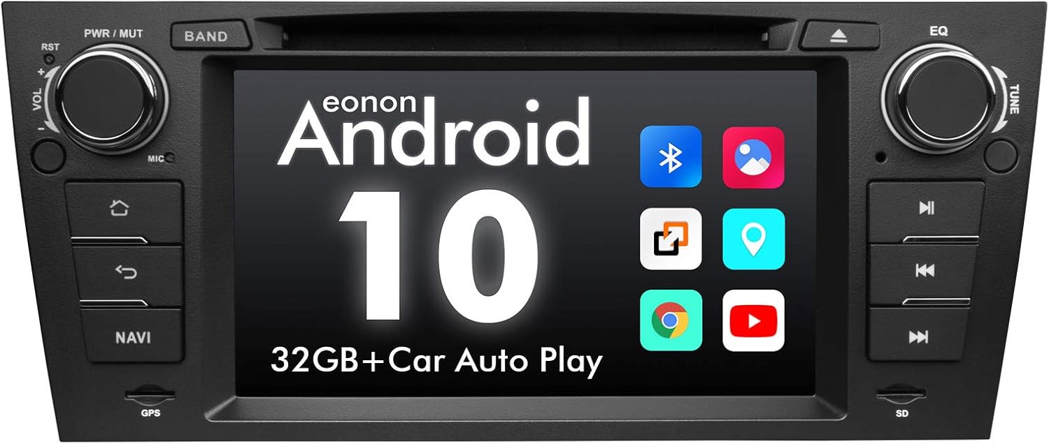 Buy 2021 Summer Android Car Stereo Android 10 Car Stereo Eonon Car Radio Applicable To Bmw 3 Series Gps Navigation For Car Support Carplay Android Auto Wifi Fast Boot Dvr Backup Camera 7 Inch Ga9465 Online In Indonesia B082wtxcl4