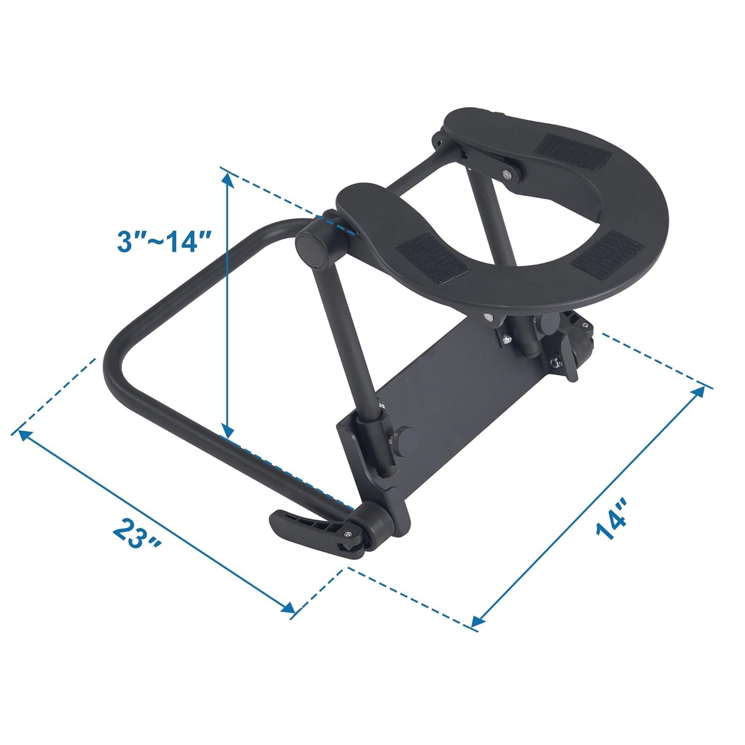 MASTER HEALTH PRODUCT Home Use Sleeping Mattress Top Massage Kit-Adjustable Headrest Face Pillow Cradle & Face Cushion Support Bracket, Head Face Rest Support- Eye Surgery Recovery