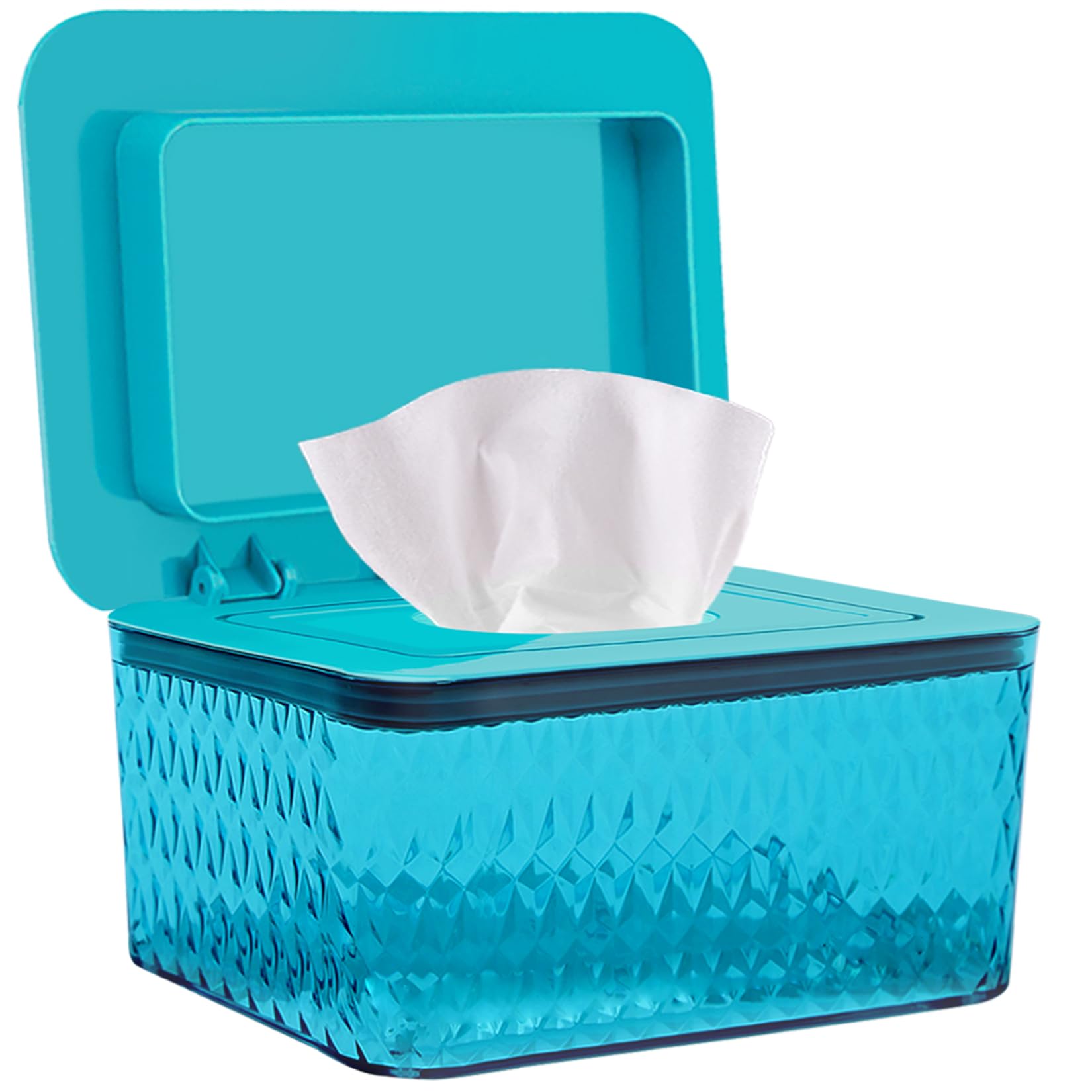 Wet Baby Wipes Dispenser - Large Capacity Wipe Holder Seal-Designed Dust-Proof Wet Wipes Container Keep Diaper Wipes Fresh