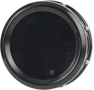 Medidor de Medidor de Temperatura del Refrigerante LED de 7 Color para Gasolina Modificada 52 Mm