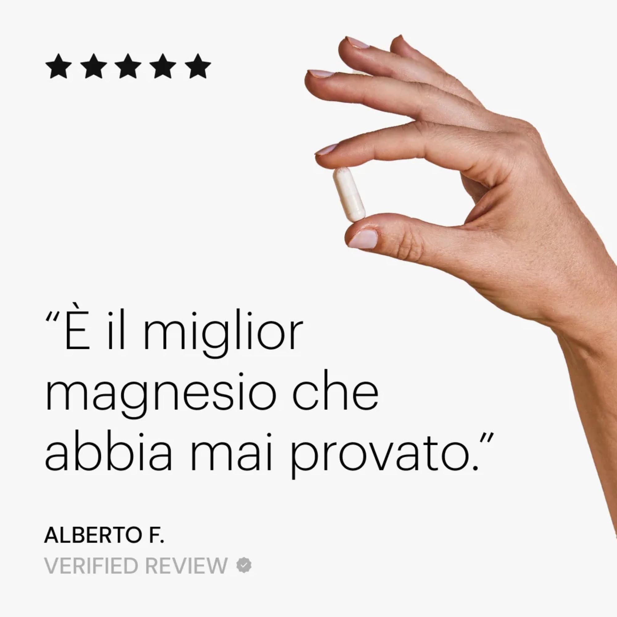 Magnesio Bisglicinato Malato Taurato Vitamina B6 120 Capsule be levels | Con Albion®, ATA Mg® e Quali-B®. Formula vegana. Senza glutine e lattosio. 2 capsule al giorno.