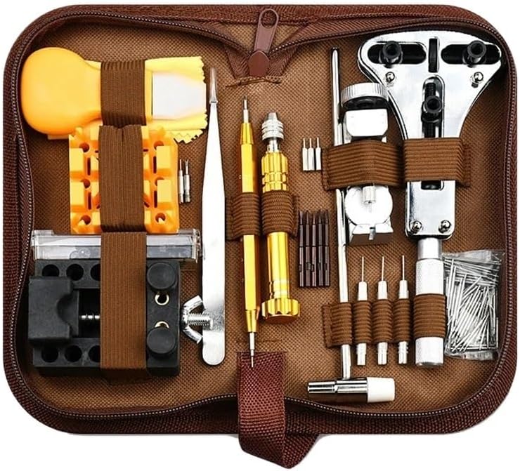 Watch Link Removal Kit Watch Repair Tools Kit Opener Assembly Back Case Pressing Maintenance Repair Parts Battery Replacement Accessory Watch Back Removal Tool
