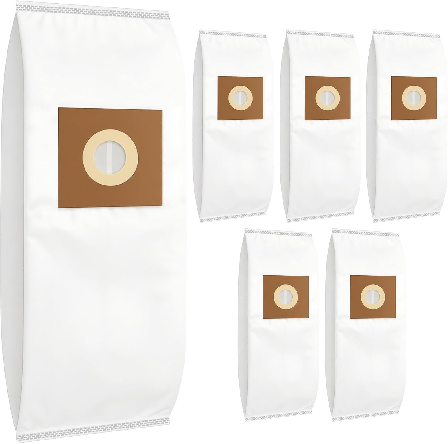 6 Pack Type Y HEPA Vacuum Bags for Hoover WindTunnel Upright Style Y, Z, YZ Vacuum Cleaners Replace Part 4010100Y, AH10040, 902419001 Filter Bag
