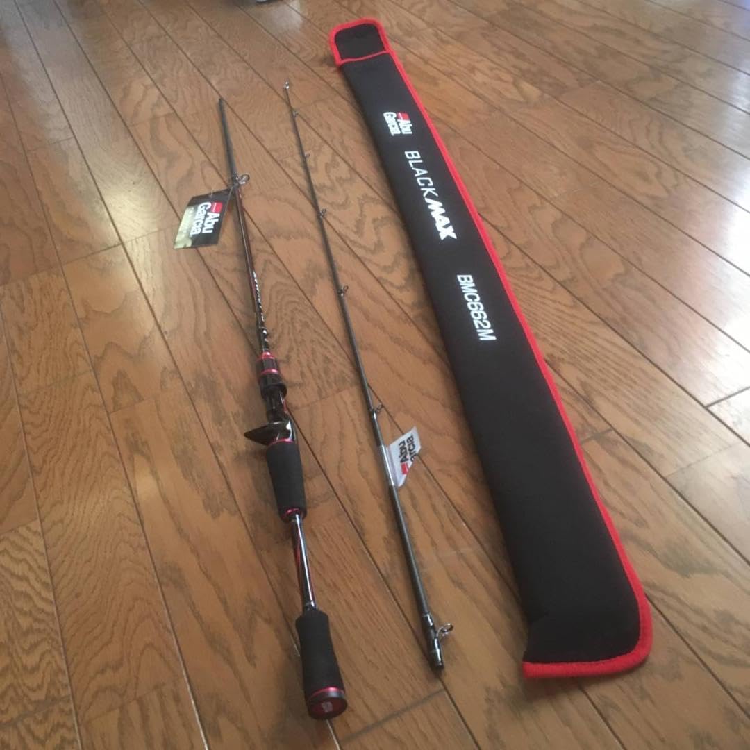 【硬さ：M】新品 アブガルシア ブラックMAX ベイトロッド バス ロッド 硬さ M アブガルシア ブラックMAX ベイトロッド バス ロッド 硬さ:M