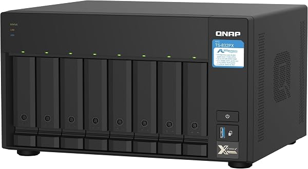 QNAP TS-832PX-4G Serveur Nas 8 Baies - 1