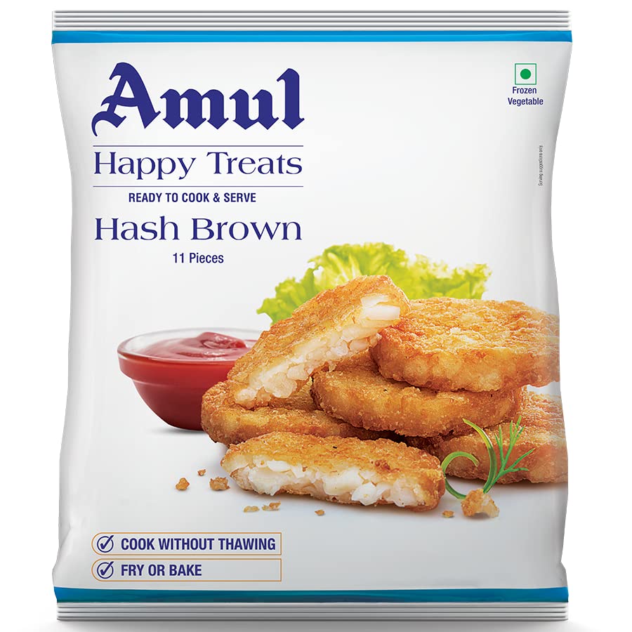 Amul Happy Treats Hash Brown, 360 g