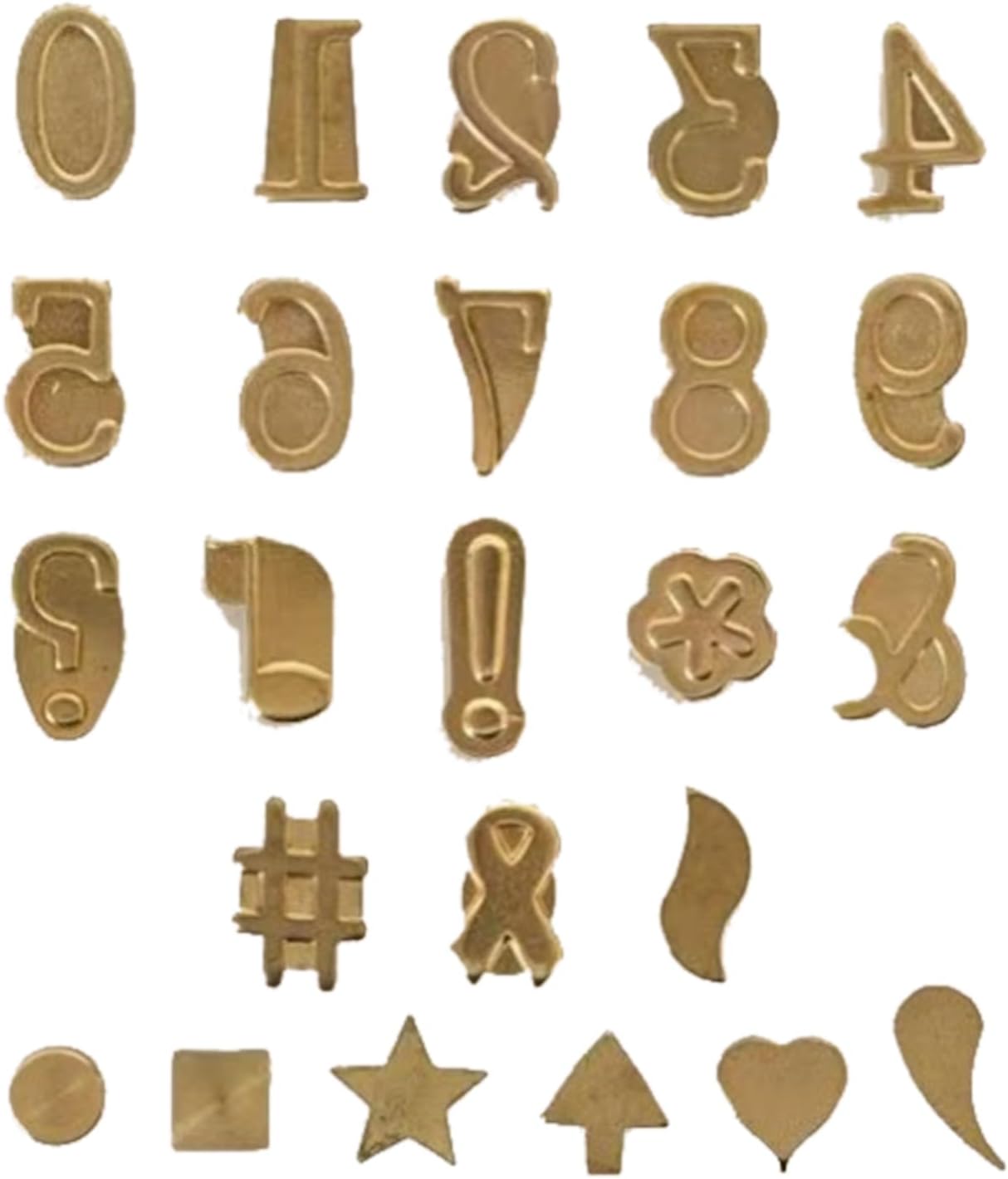 Wood Burning Letter Set - Hot Stamp Tool Branding Kit | Pure Copper Wood Burning Tool | Hot Stamps for Wood Burning Tool | Wood Burning Letters Hot Stamp Tool | Wood Burning Tool for Branding