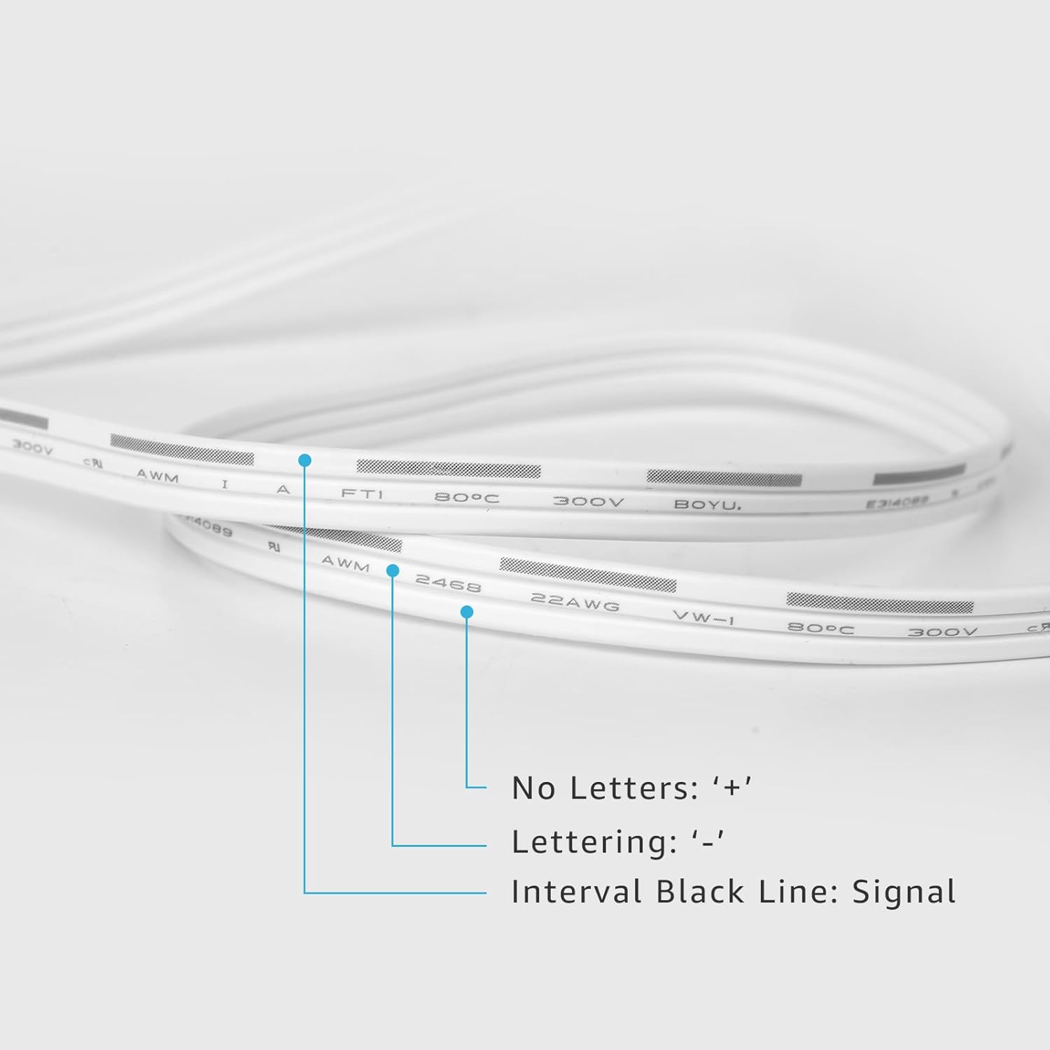 Lepro Permanent Lights Accessories Only – 10ft Extension Cable for Lepro E1 Permanent Outdoor Lights, 3-pin Extension Cord with Built-in Data Booster