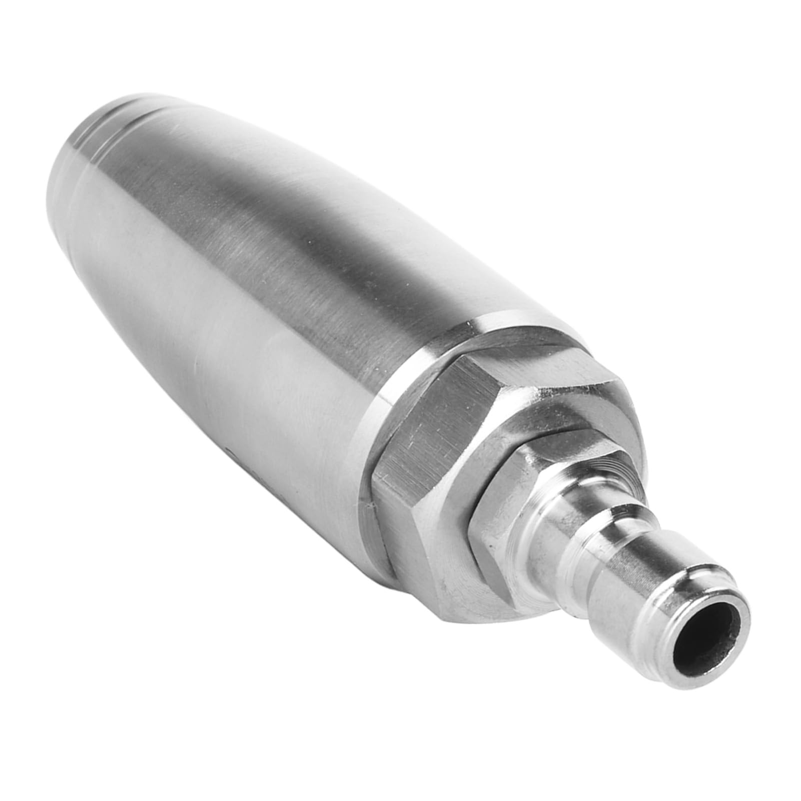 Dpofirs Ugello Rotante Ad Alta Pressione, Ugello Turbo Rotante per Idropulitrice, 350 Bar, Acciaio Inossidabile, Connettore Rapido da 1/4 di Pollice, Kit Punte per Ugelli di Spruzzo, per