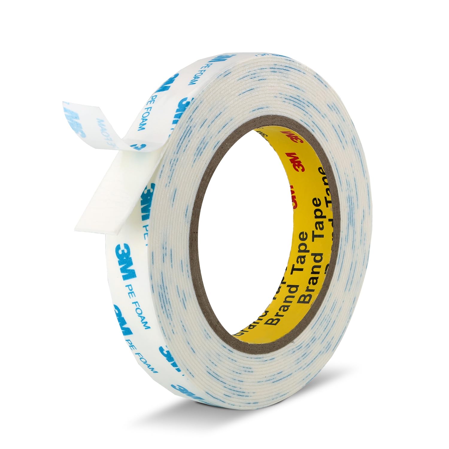 3M 1600T Foam Tape - 18ft White Adhesive Tape -20 3M 1600T Foam Tape - 18ft White Adhesive Tape -20