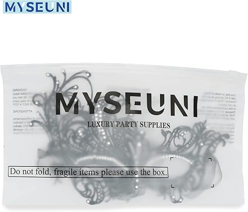 Miniatura 6 de Máscara de mascarada para mujer Brillante encaje con diamantes de imitación venecianos máscara para fiesta de mascarada, Mardi Gras Prom