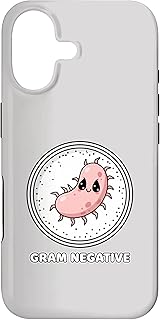 Gram Negative Cute Bacteria Stem Kids Microbiology Funny Case for iPhone 17