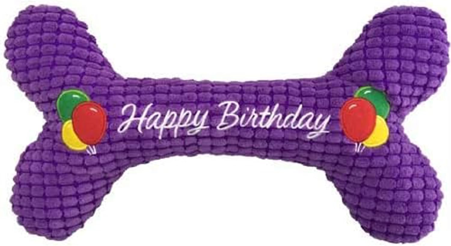 Hueso de Felpa Sonoro para Perros y Gatos Pet Lou 25 cm