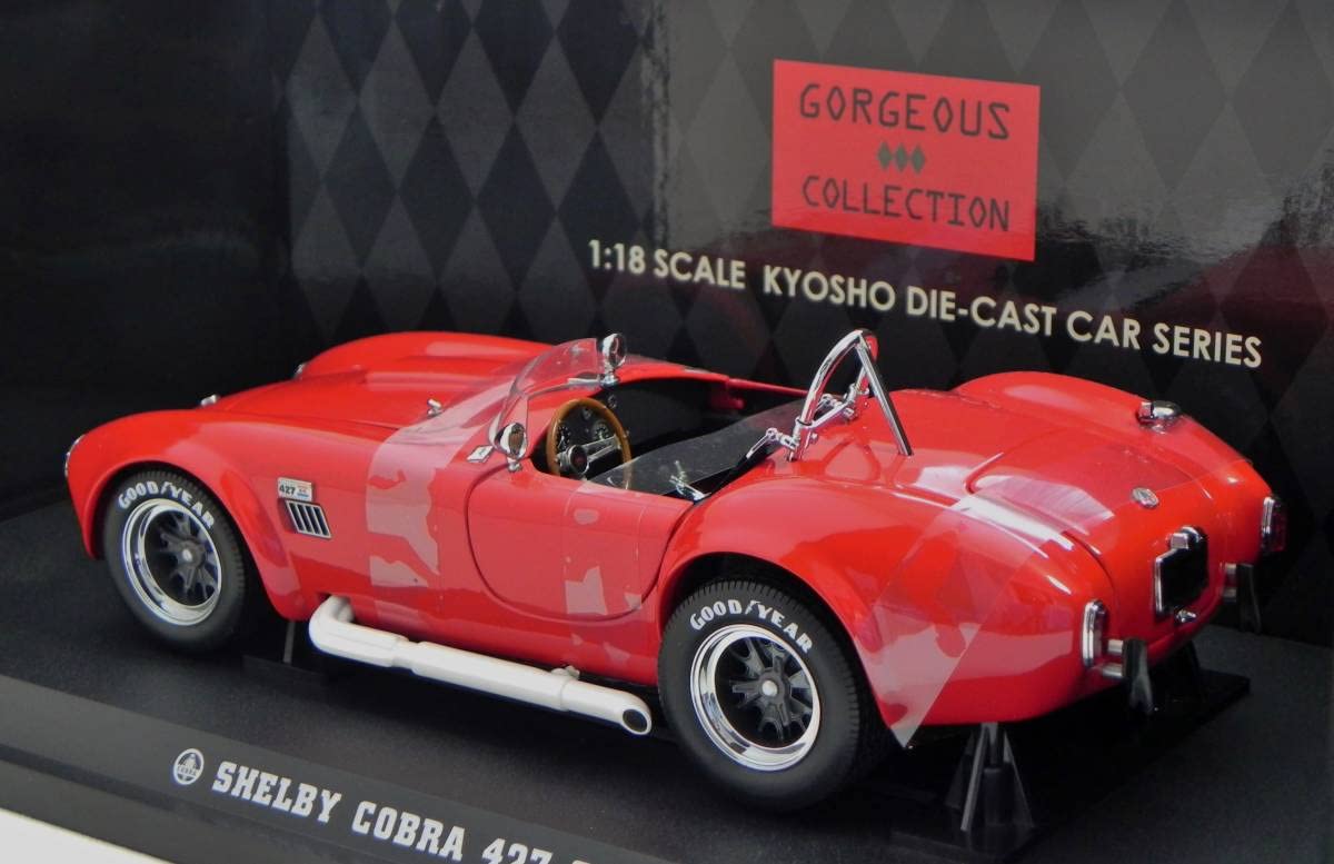 京商 1/18 シェルビー コブラ 427 S/C レッドライン Amazon | 京商 1/18 シェルビー コブラ 427 S/C レーシングスクリーン