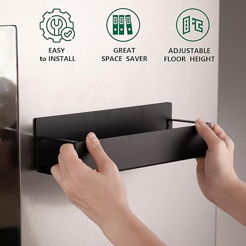 Miniatura 4 de Tidyhaus Organizador magnético de especias para refrigerador estante de especias para refrigerador organizador de cocina y almacenamiento estante