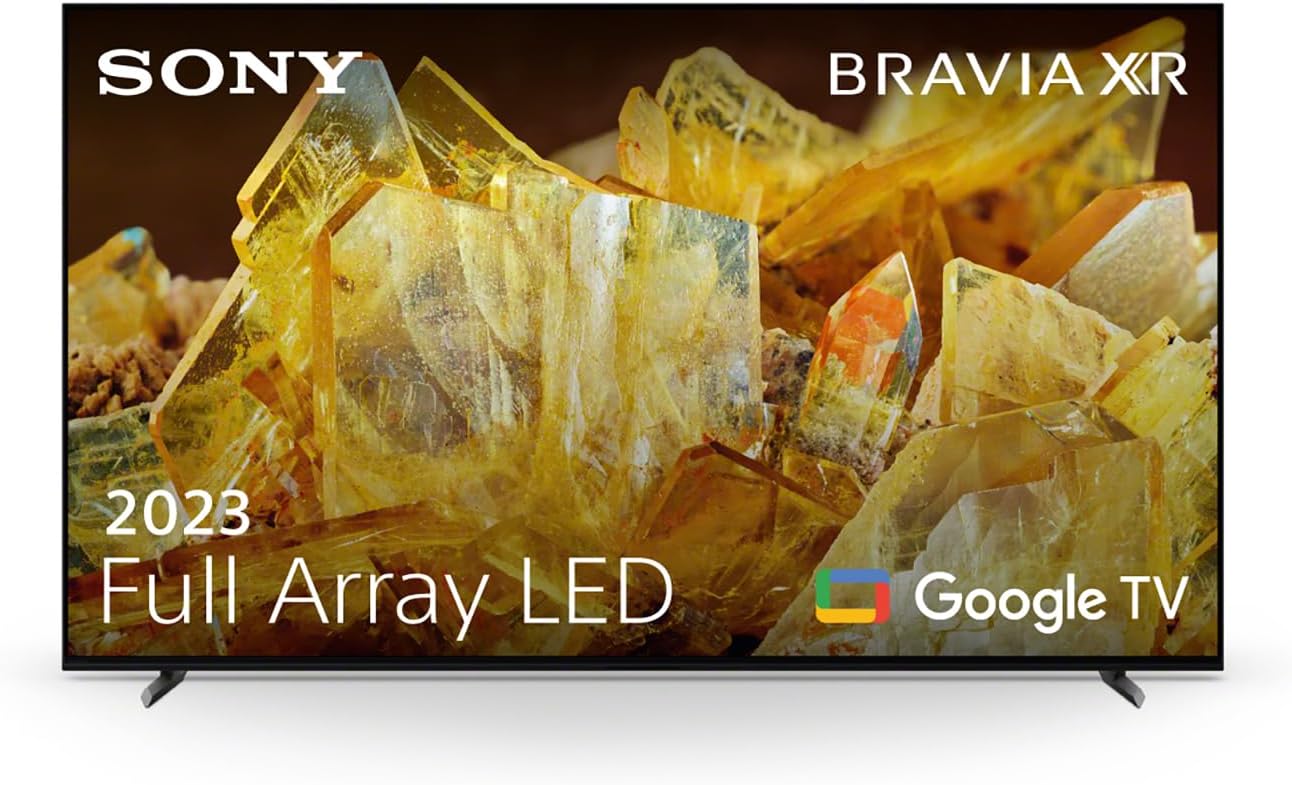 Sony BRAVIA XR, XR-65X90L, Full Array LED, 4K HDR, Google TV, ECO PACK, BRAVIA CORE, Ottimo per PlayStation 5, Aluminium Seamless Edge Design, Modello 2024 Sony BRAVIA XR, XR-65X90L, Full Array LED, 4K HDR, Google TV, ECO PACK, BRAVIA CORE, Ottimo per PlayStation 5, Aluminium Seamless Edge Design, Modello 2024
