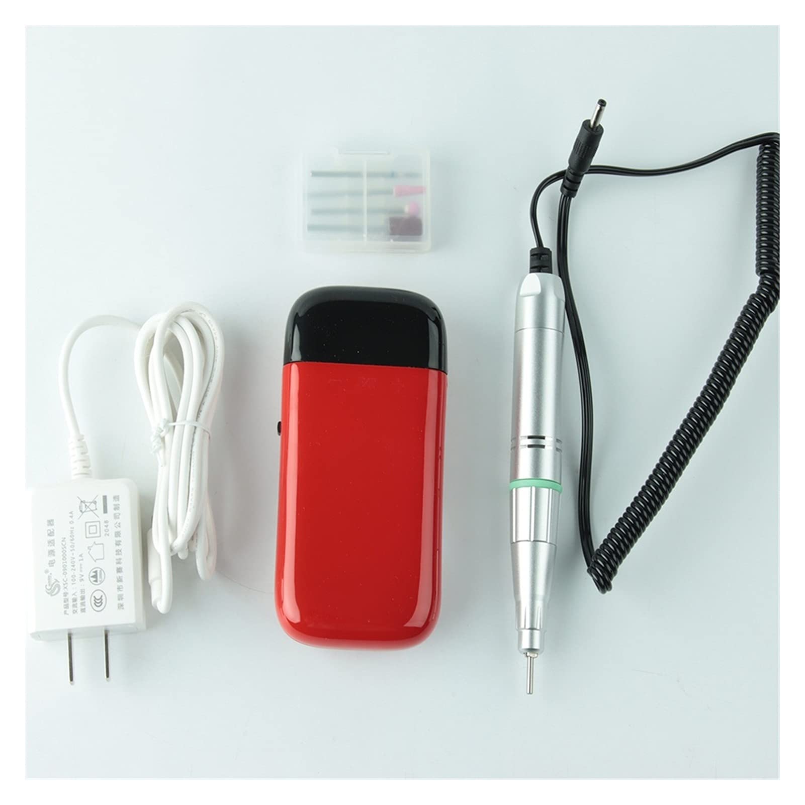 Trapano elettrico portatile per unghie, kit lucidatore per unghie in gel, strumedatore per unghie in gel, strumenti per manicure e pedicure, lima per unghie elettrica ricaricabile, porta USB