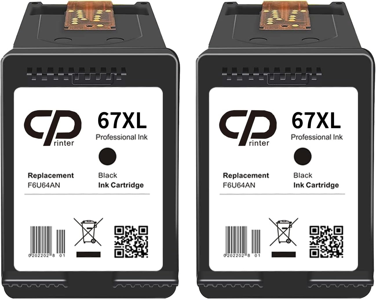 CPRINTER 67XL Ink Cartridge is Compatible with HP Ink 67