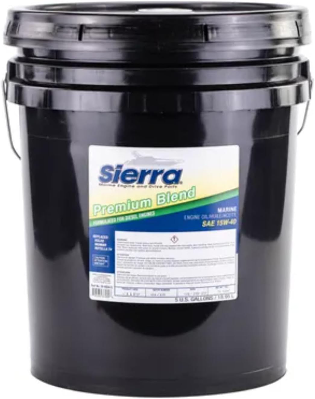 Sierra International 18-9554-5 15W-40 Premium Blend Engine Oil - 5 Gallon