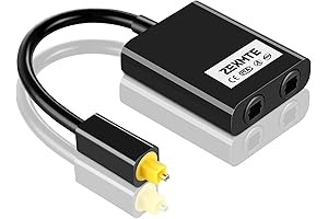 ZEXMTE Optical Cable Splitter 1 in 2 Out