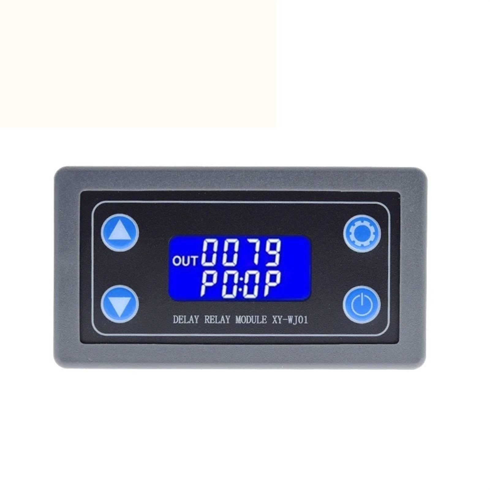 Minuterie programmable relais temporisé numérique avec interrupteur cycle DC12V LED pour intérieur