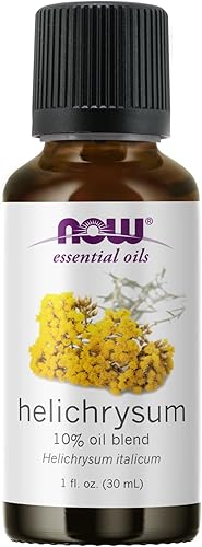 Aceite de helichrysum 10% Blend Now Foods 1 fl oz Oil Pack de 2